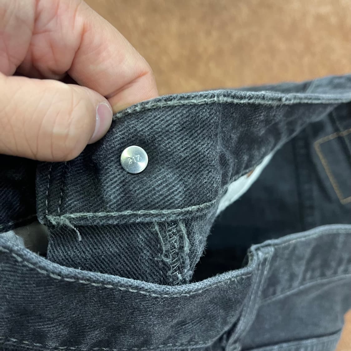 00's Levi's 505 블랙 w33l34 상품이미지7