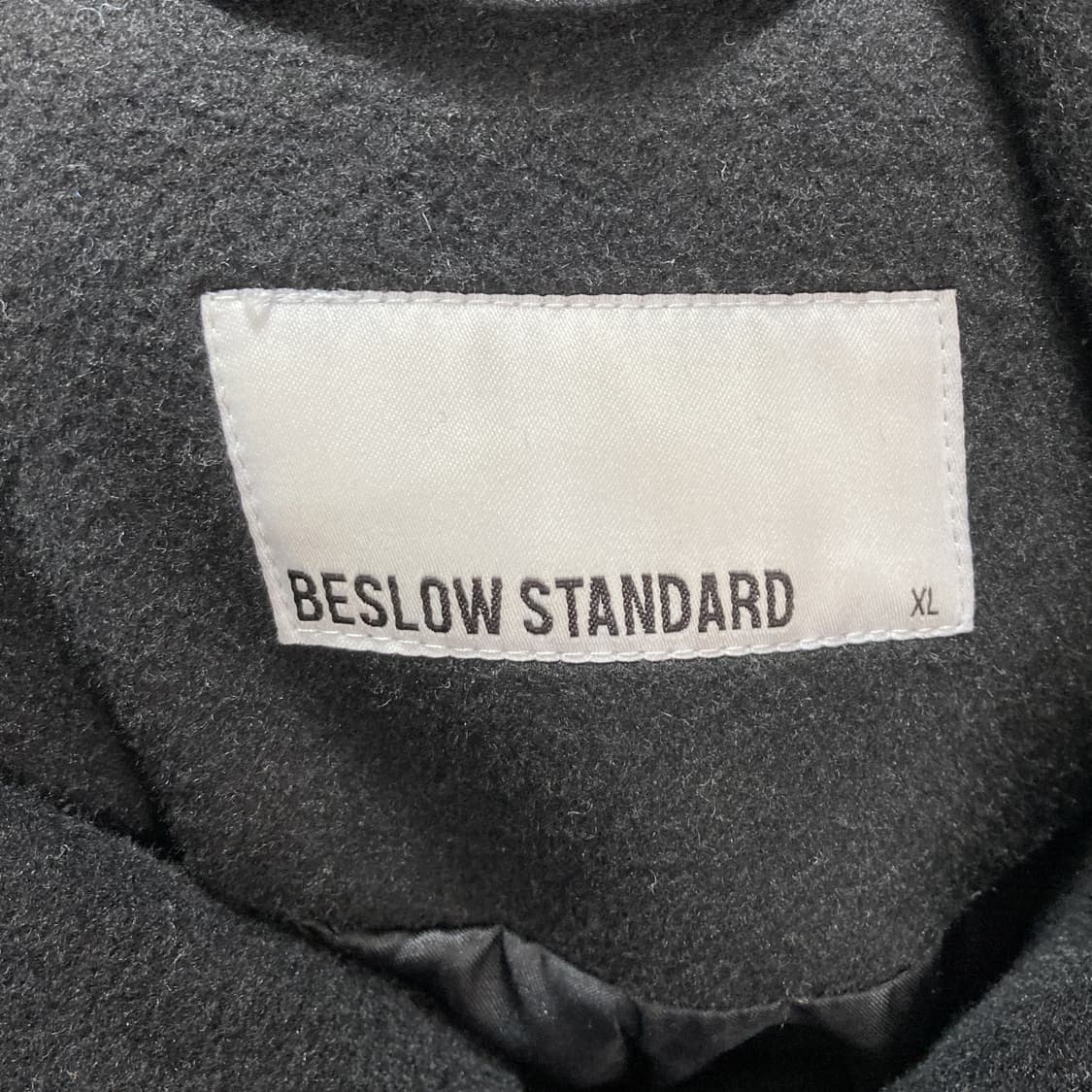 비슬로우 스탠다드 남성울롱코트 블랙 XL  상품이미지4