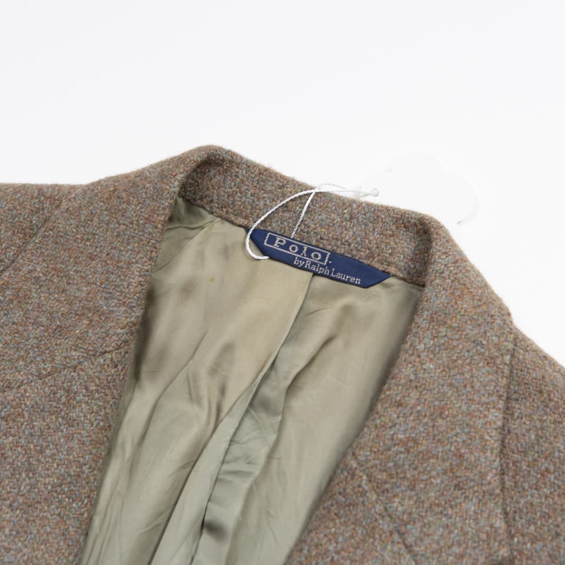 80s 폴로 랄프로렌 울 트위드 블레이저 USA made 상품이미지4