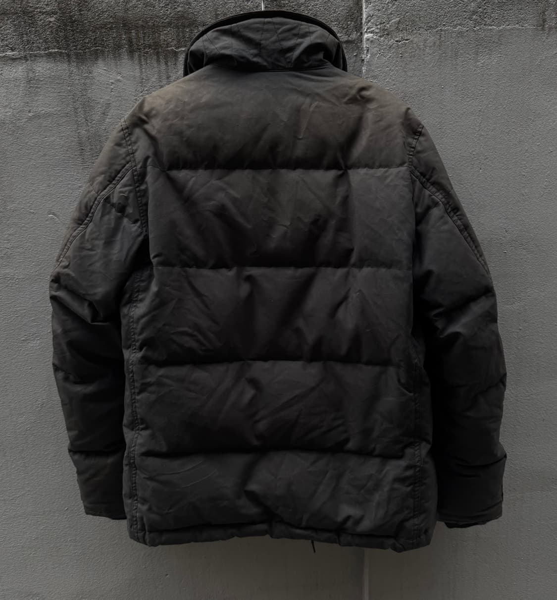 꼼데가르송 옴므 빈티지 오일 워싱 다운 패딩 자켓 상품이미지4