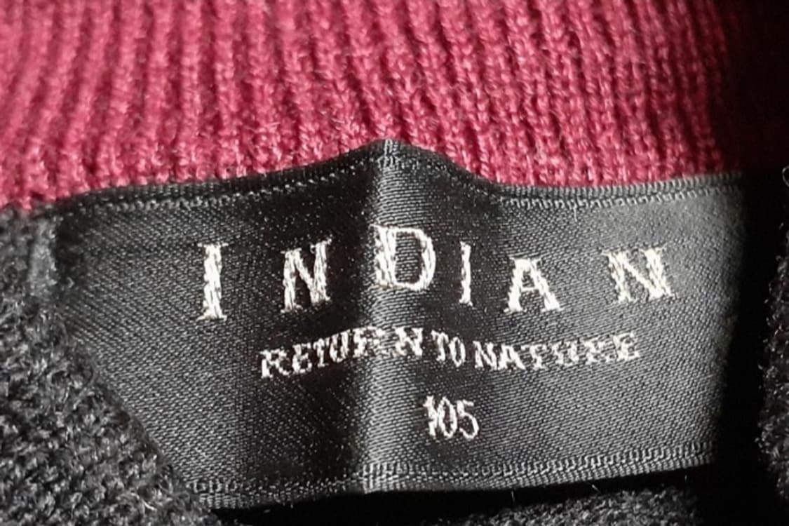 인디안 모직 니트 티셔츠 105 상품이미지4