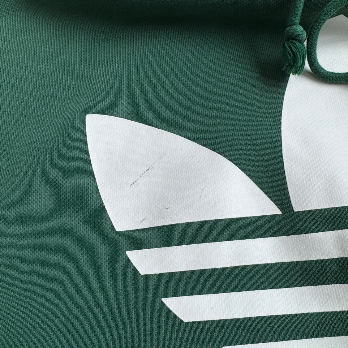 아디다스 신형 파이어버드 빅로고 후드티 그린 상품이미지4