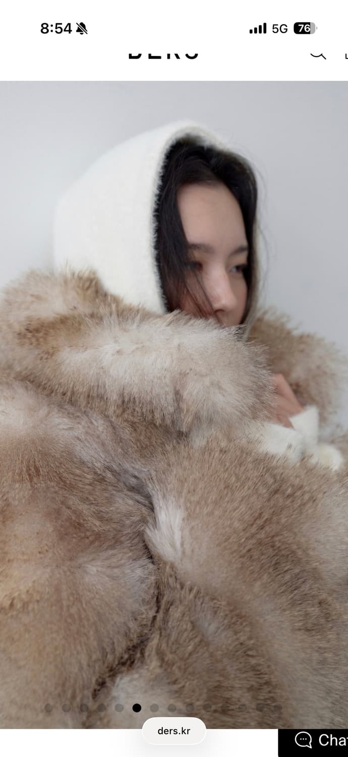 DERS 더스 Bambi Fur Short Jacket 퍼자켓 상품이미지3