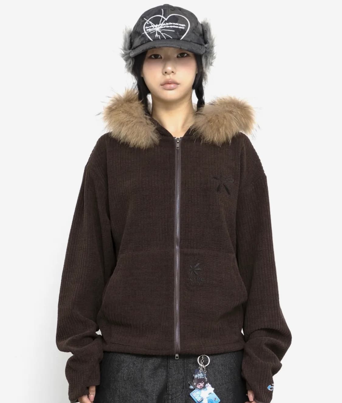 글랙 지꾸 후드집업 상품이미지1