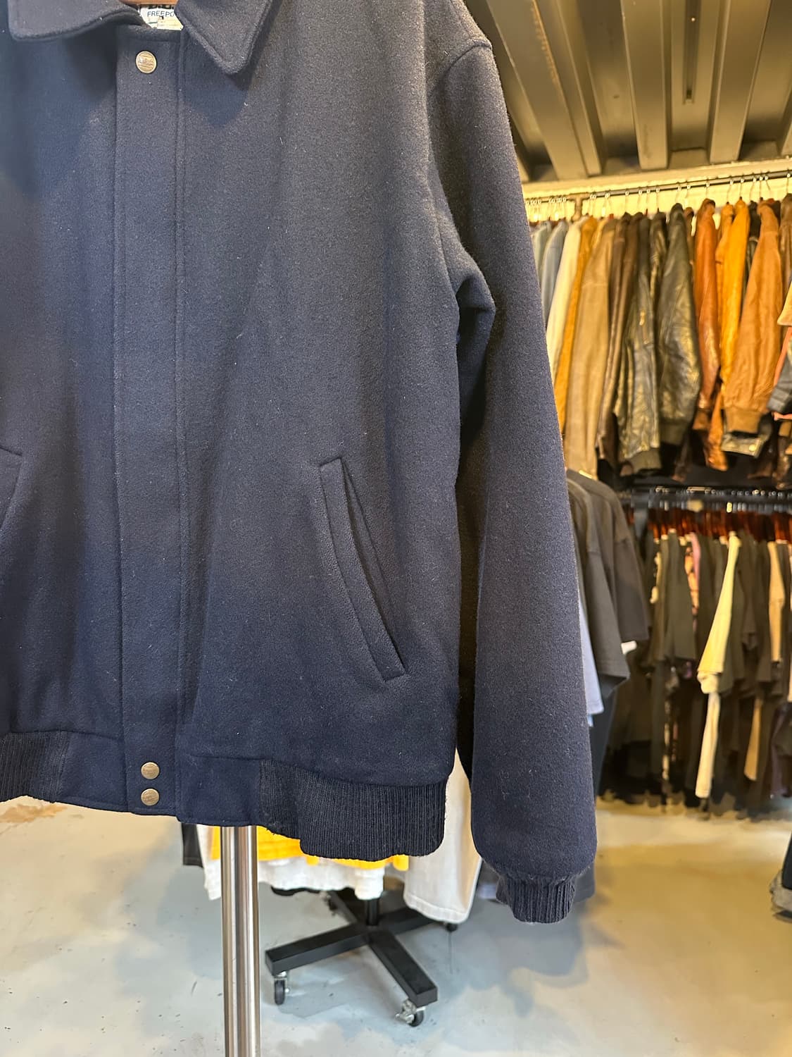 80-90 엘엘빈 헤비 퓨어 울 자켓 made in usa 상품이미지4