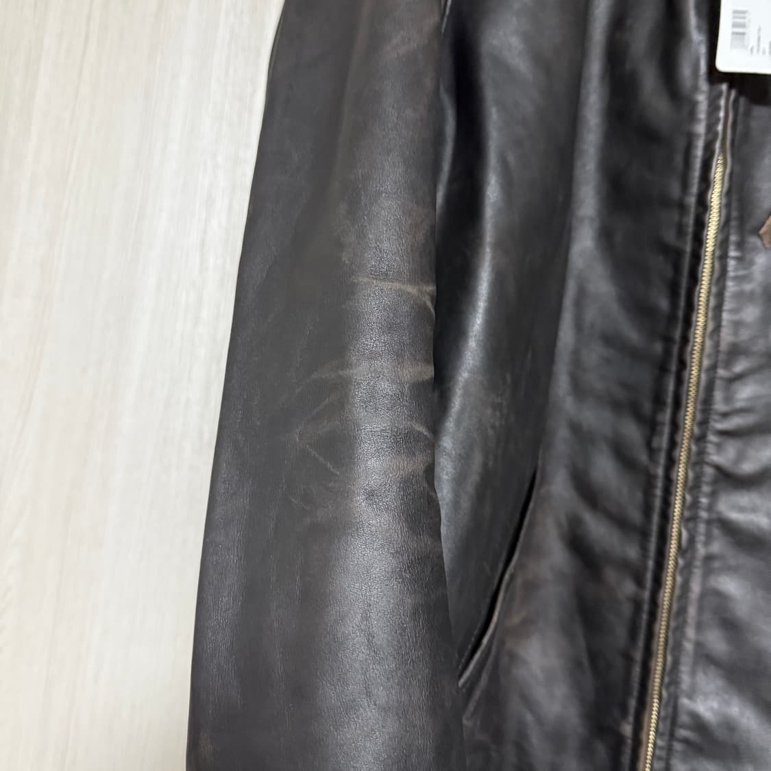 [XL] RRL 뉴스보이 레더 자켓 상품이미지5