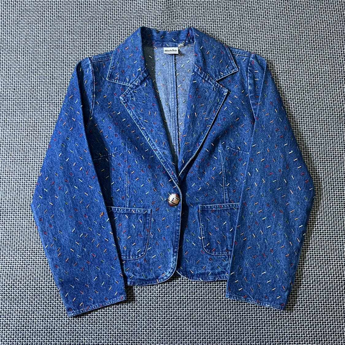 빈티지 스티치 우먼 데님 자켓 (kold_8405) 상품이미지1