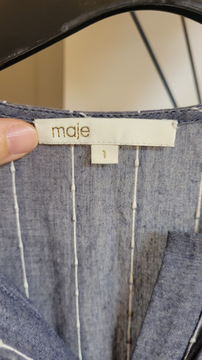 마쥬 maje 린네소재 원피스 -1사이즈 상품이미지6