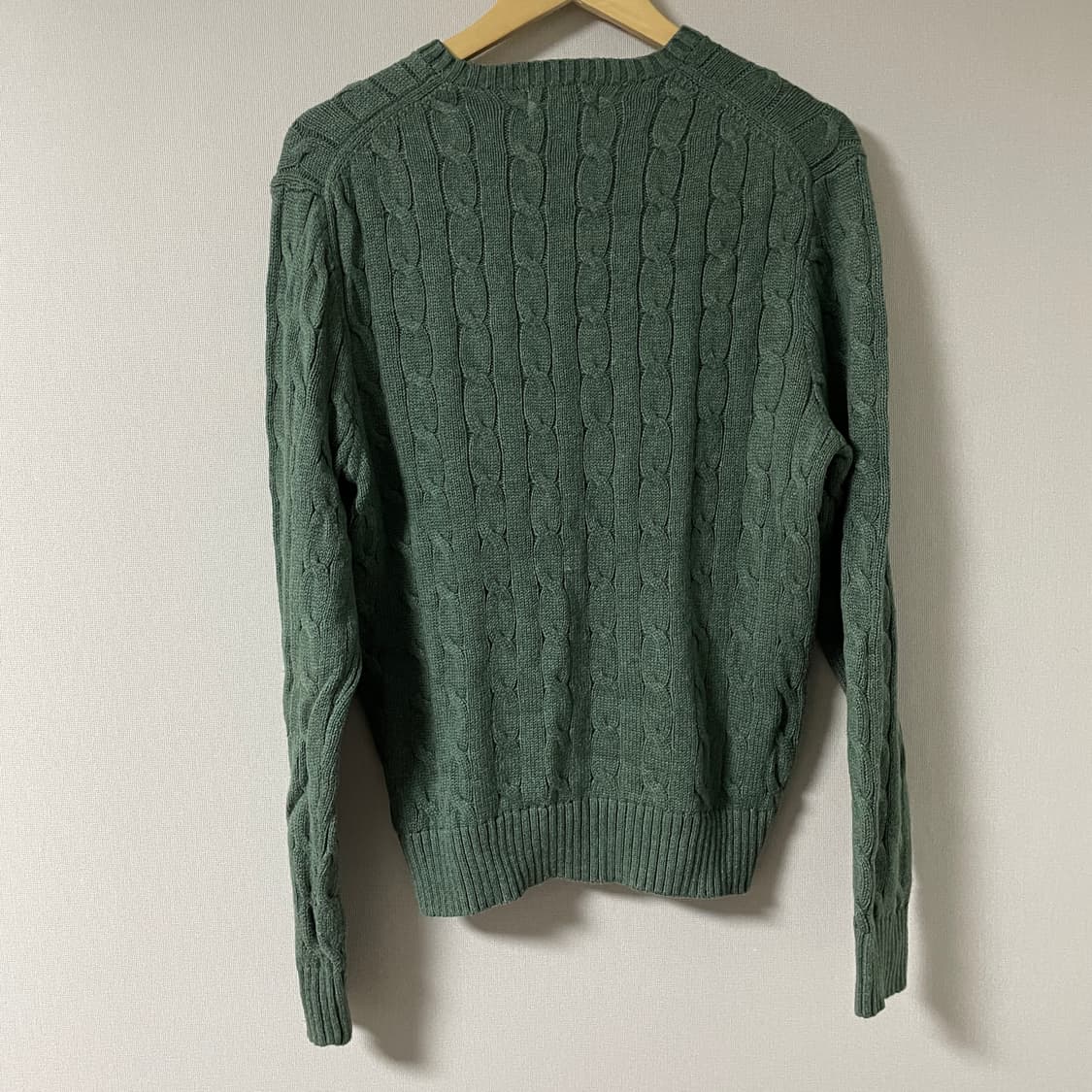 폴로 랄프로렌 케이블 니트 남성 M (95-100) 상품이미지5