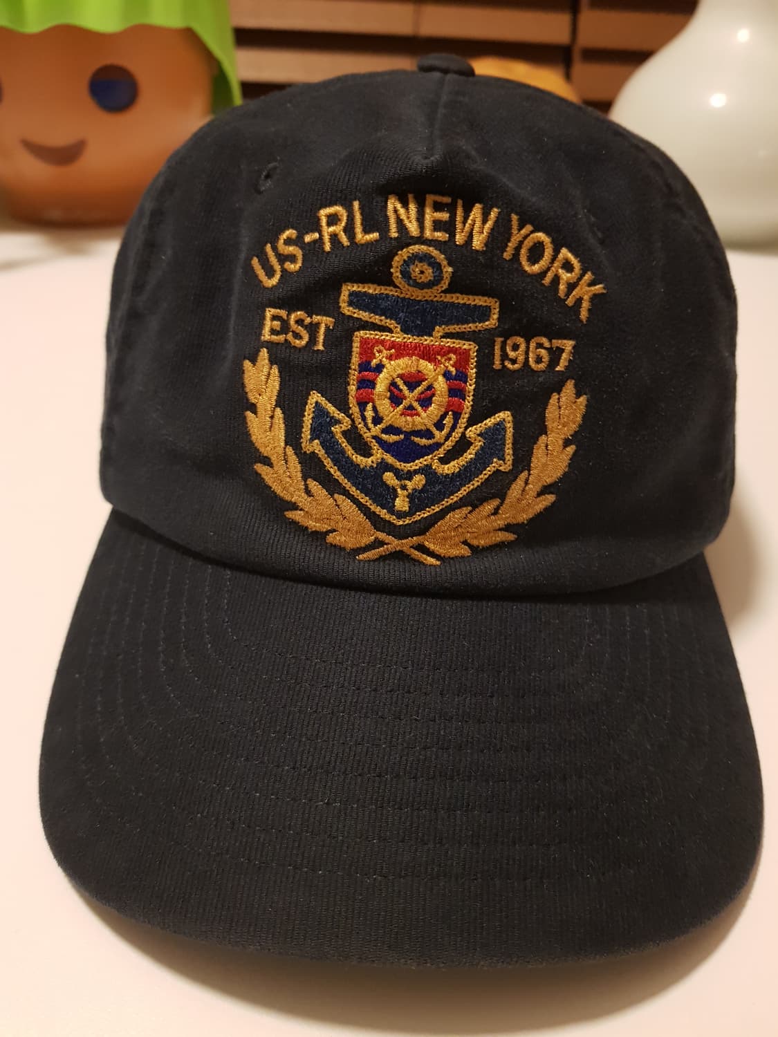 새상품급) 폴로 랄프로렌 US-RL 네이비 볼캡 상품이미지2