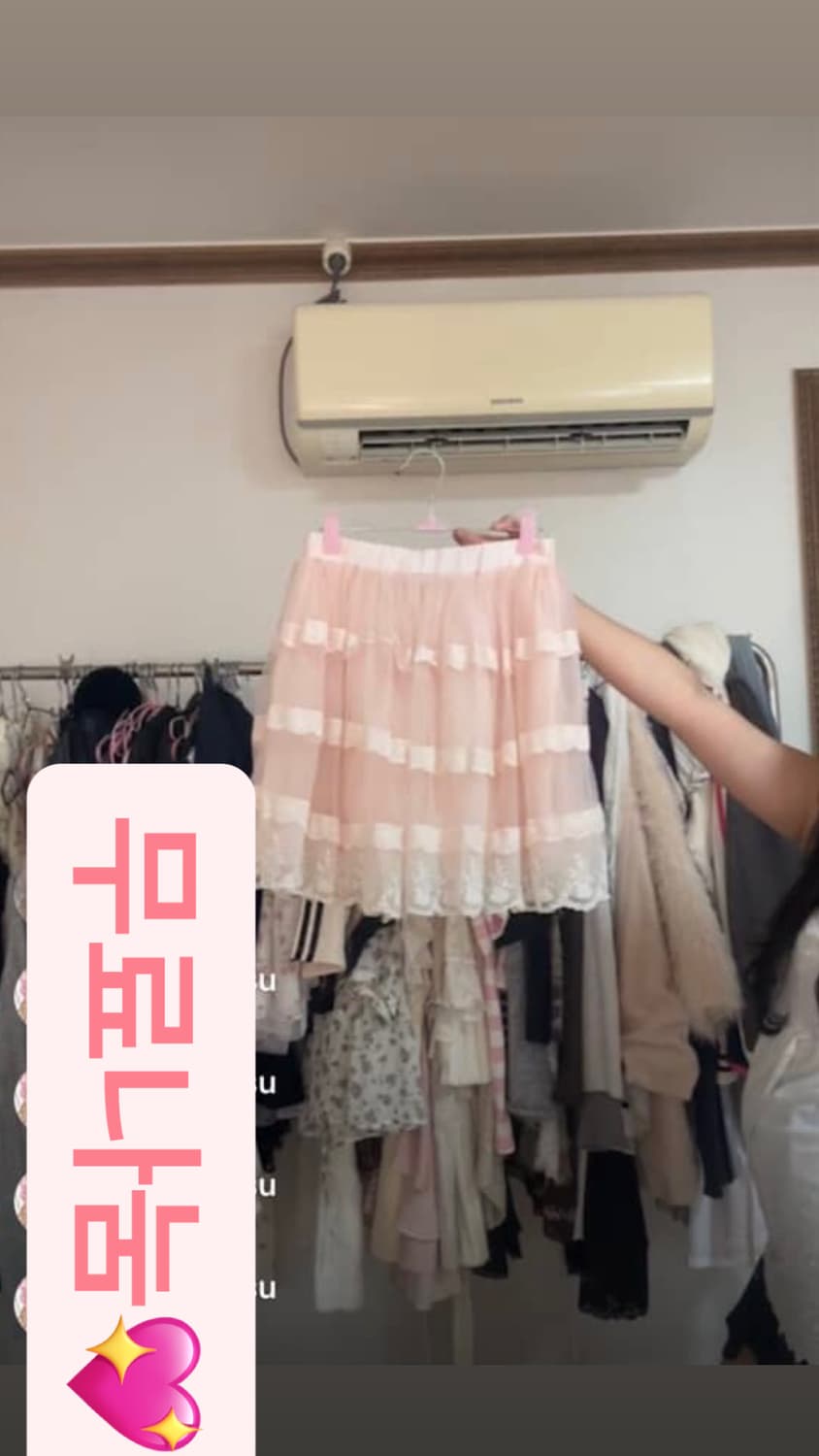 [무료나눔] 히메갸루 핑크 샤스커트 큐롯 리즈리사깔 페어리 빈티지 핀터 상품이미지1