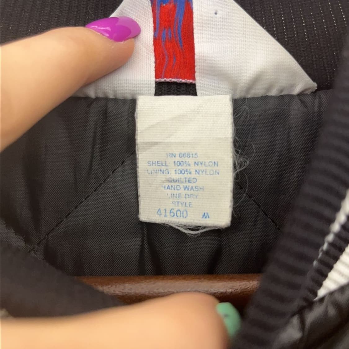 WESTARK USA 올드스쿨 새틴 에스닉 바시티 자켓 L C06901 상품이미지6