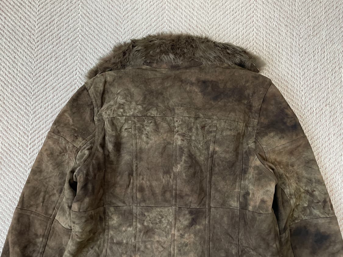 빈티지 퍼 트리밍 시어링 자켓 J03851 상품이미지8