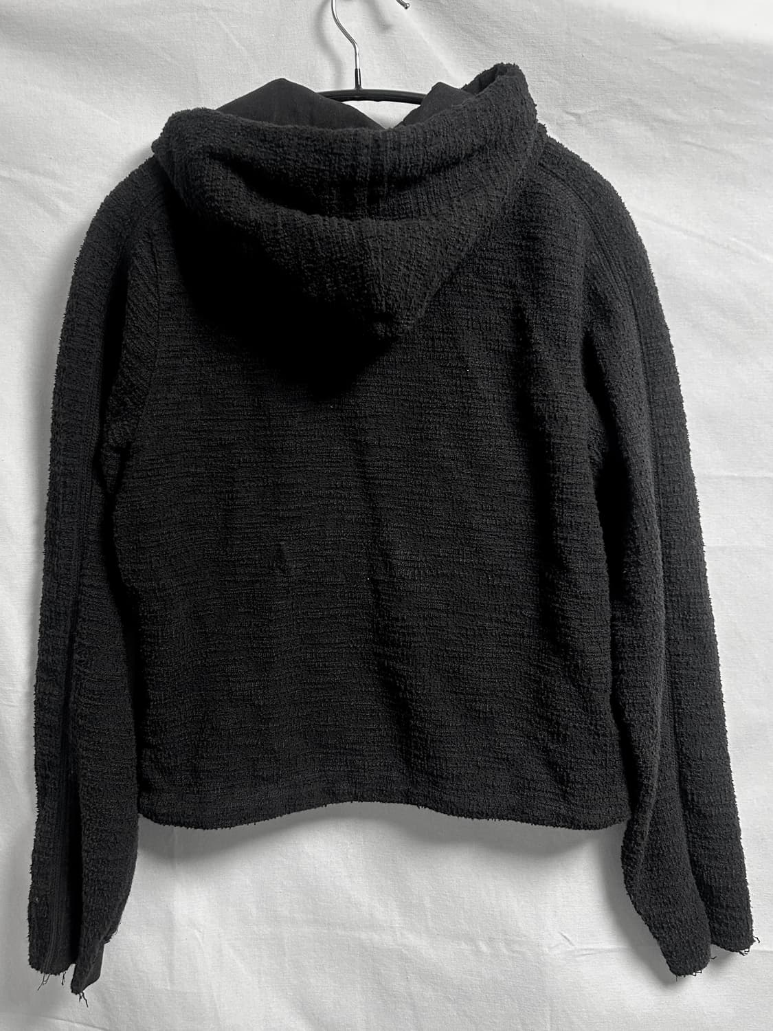 EP.7 WOMEN 01 HOODIE ZIP UP black S사이즈 상품이미지3