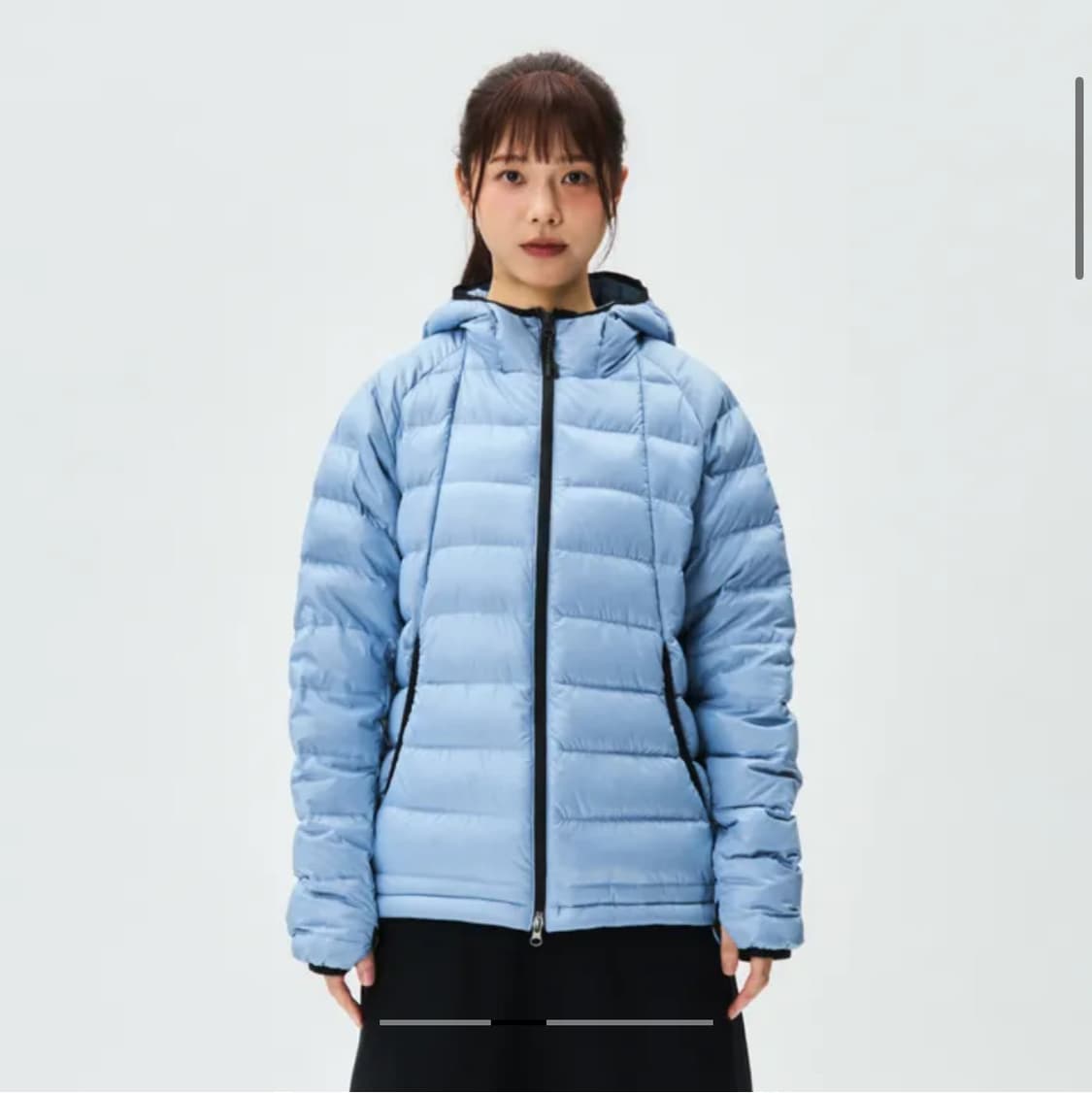 노티카 경량패딩 파스텔블루 m 상품이미지1