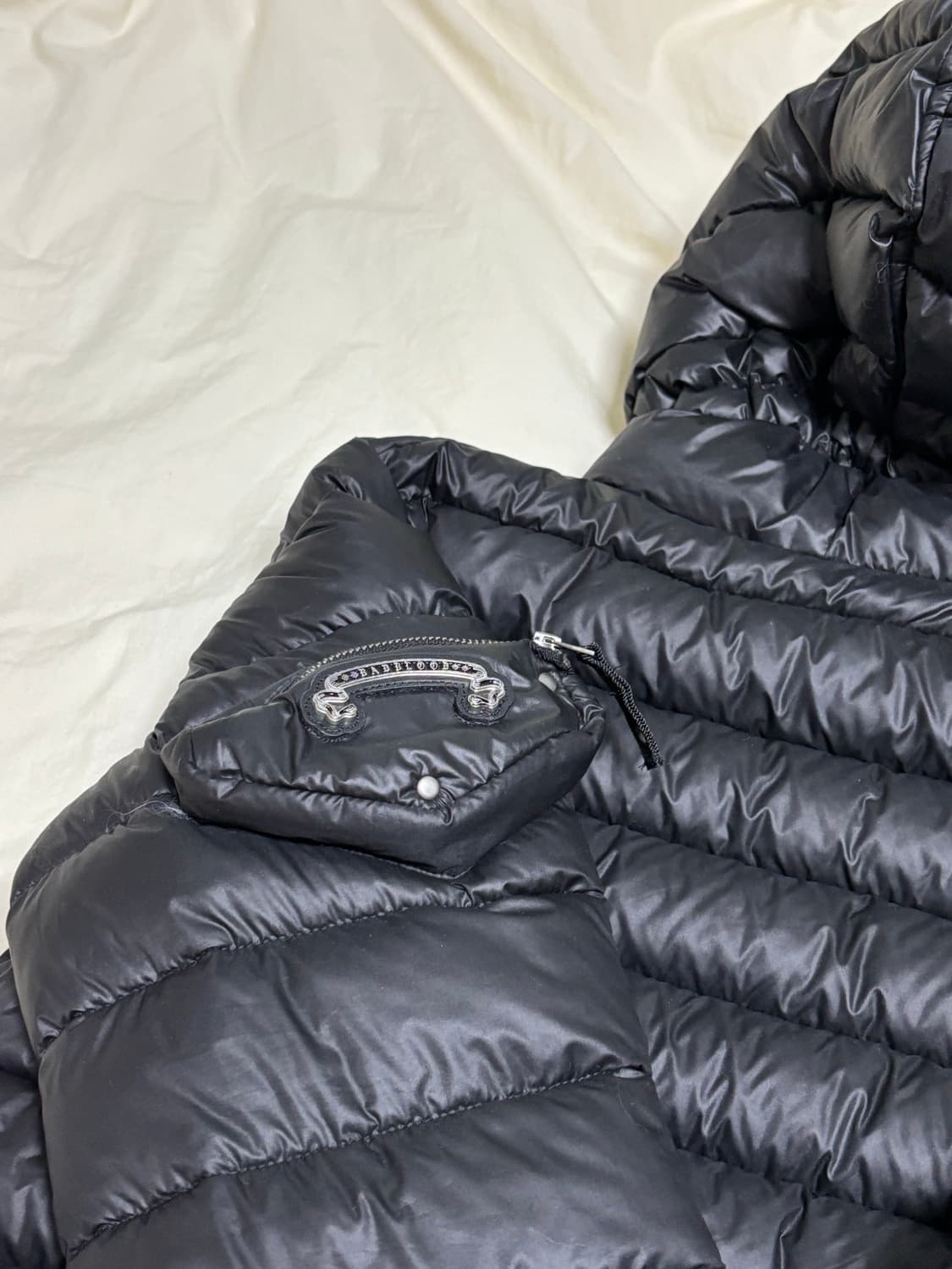 배드블러드 바이퍼31-1 라이트웨이트 후드 푸퍼 블랙 S 상품이미지5