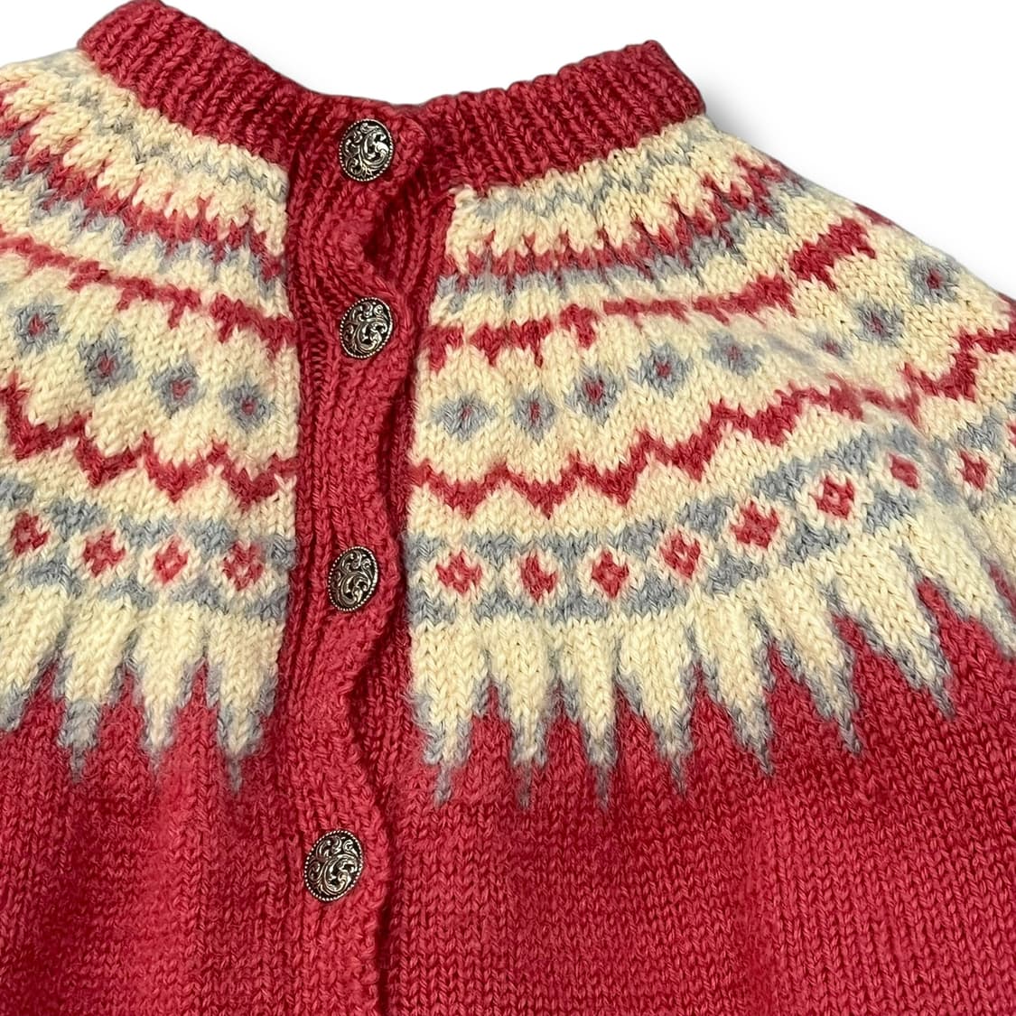  노르웨이 노르딕 핸드 니트 가디건 y14399 상품이미지5