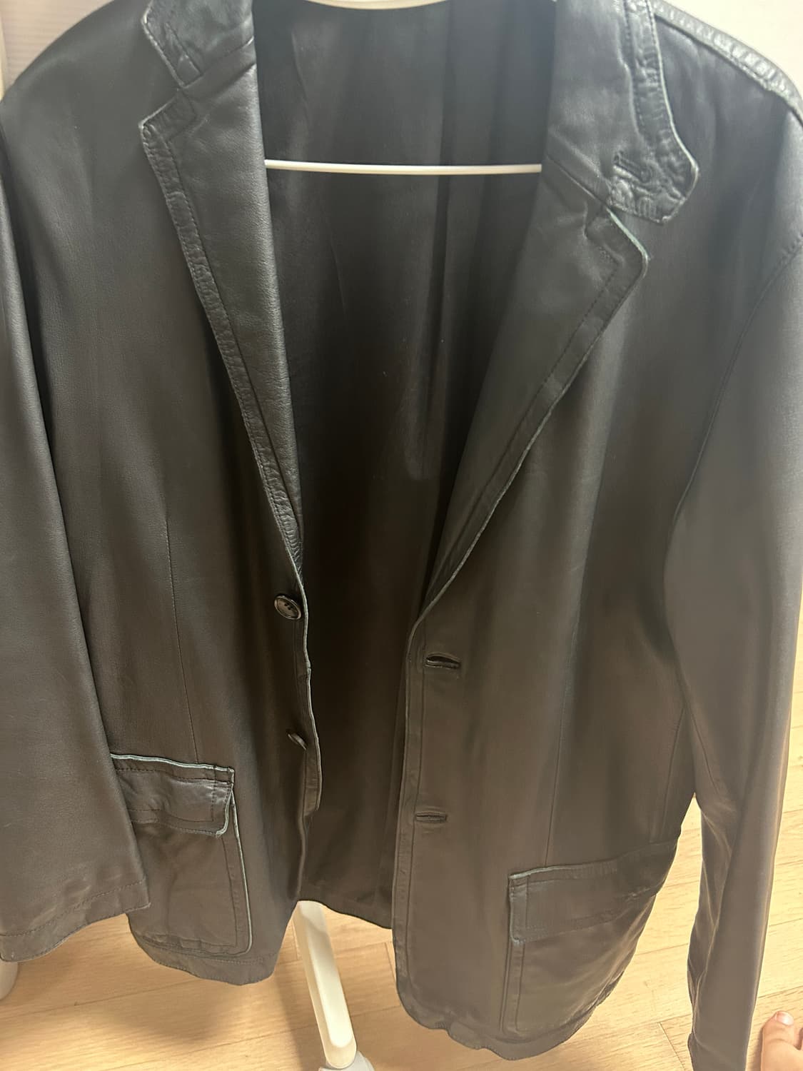 지오지아 레더자켓 상품이미지1