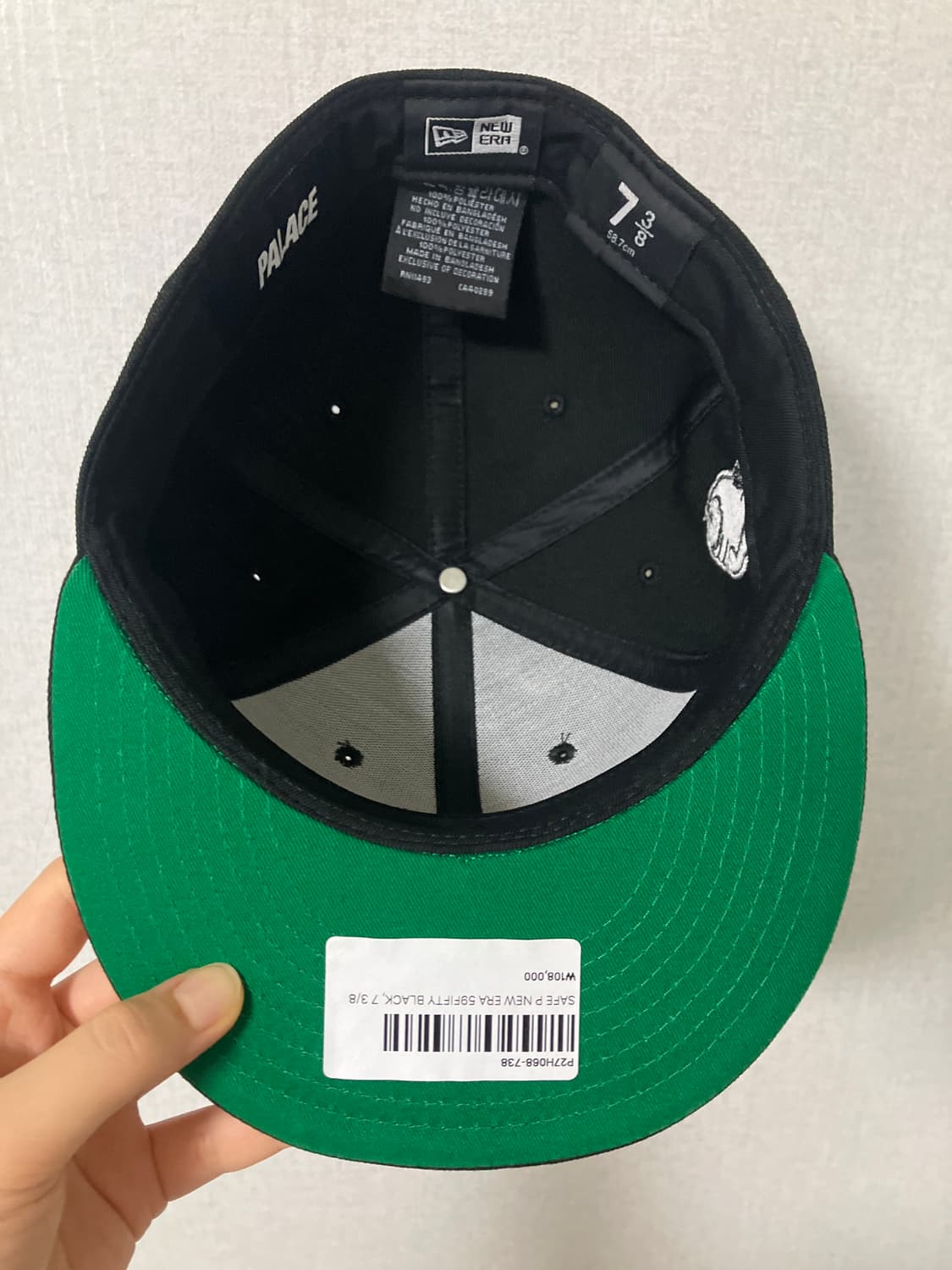 팔라스 뉴에라 Safe P New Era 59Fifty Black 상품이미지3