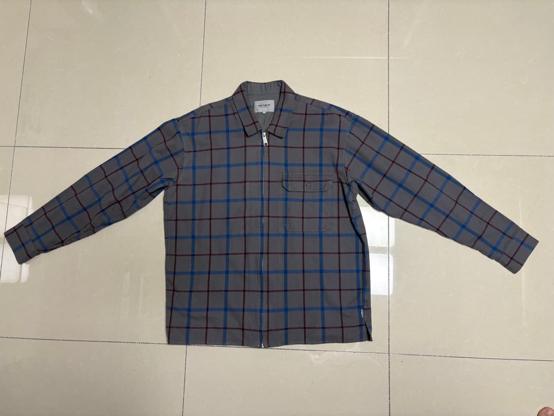 칼하트 LINN 집업 오버셔츠 (L) 상품이미지1