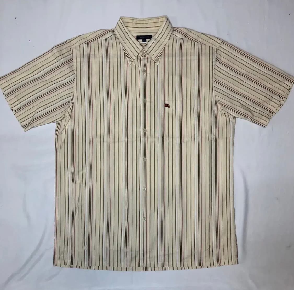 Burberry Stripe Half-Shirt (Begie) 상품이미지2