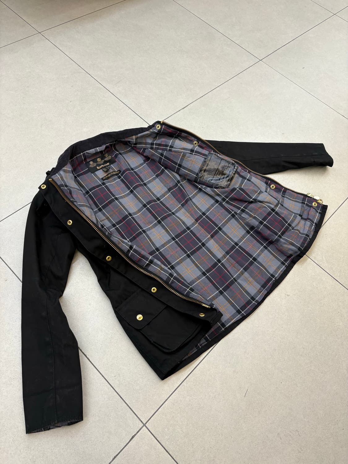 바버 인터내셔널 슬림 왁스 자켓 상품이미지9