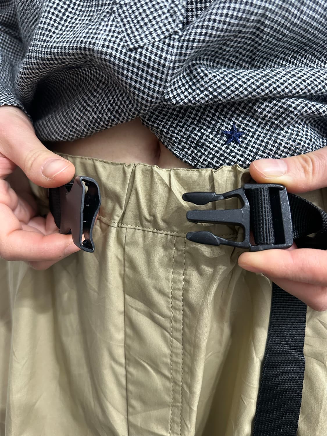 shuca beige belt longskirt 상품이미지5