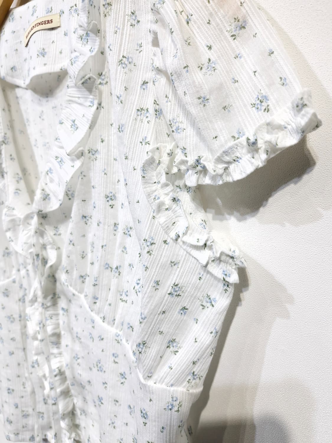 마가린핑거스 플로럴 프릴 블라우스 상품이미지6