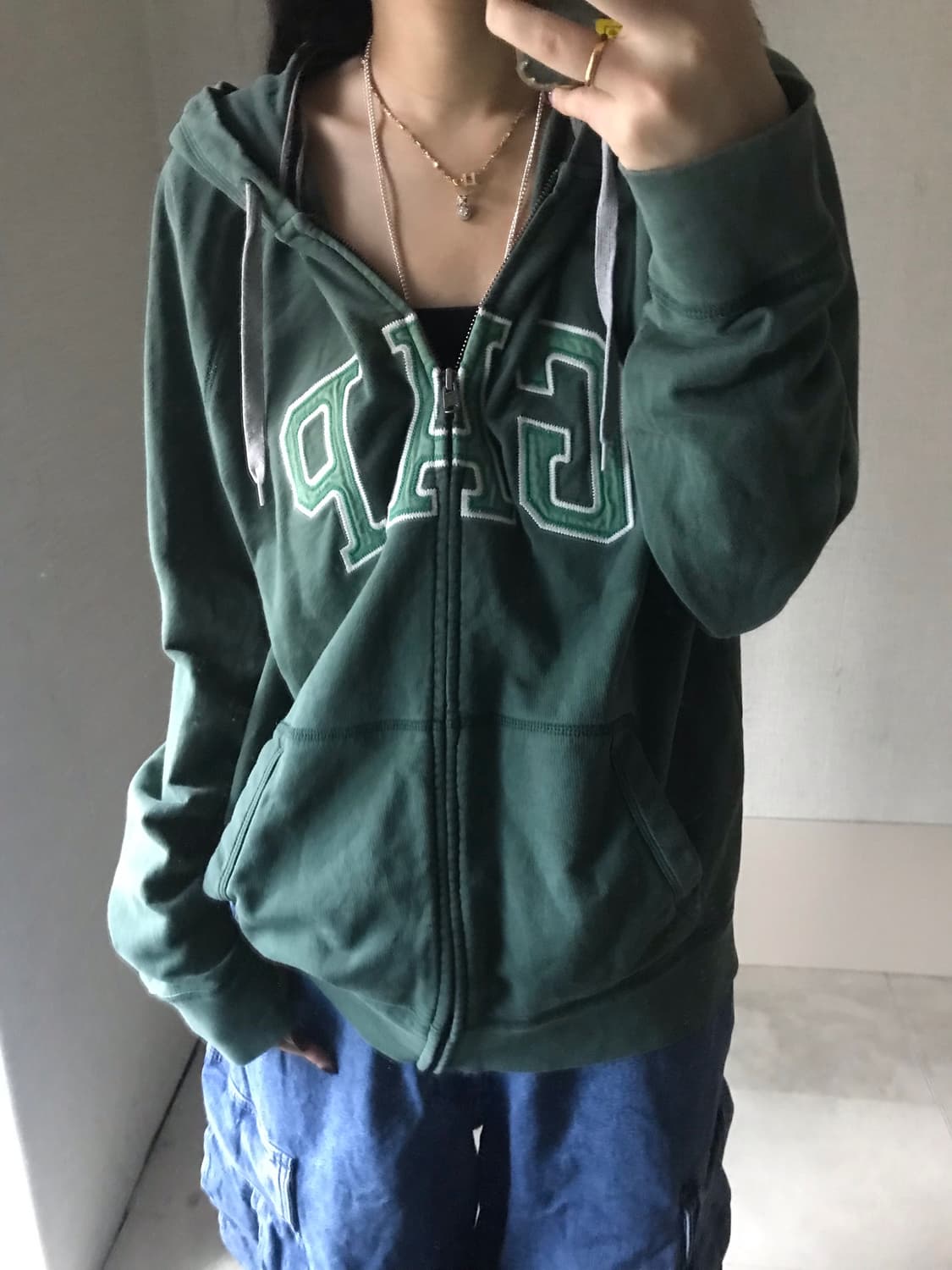 갭 그린 후드집업 상품이미지5