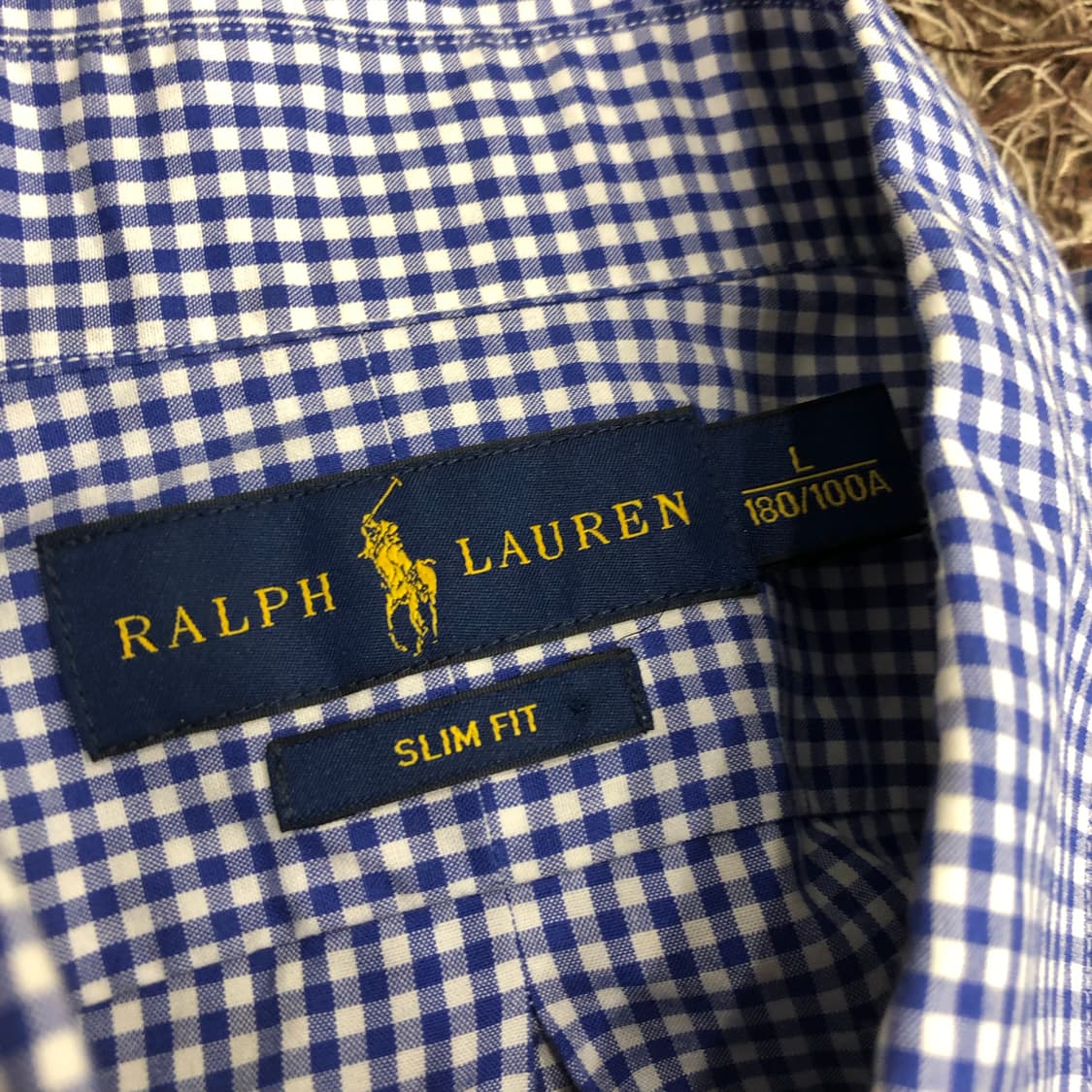 폴로 랄프로렌 체크 셔츠  상품이미지5