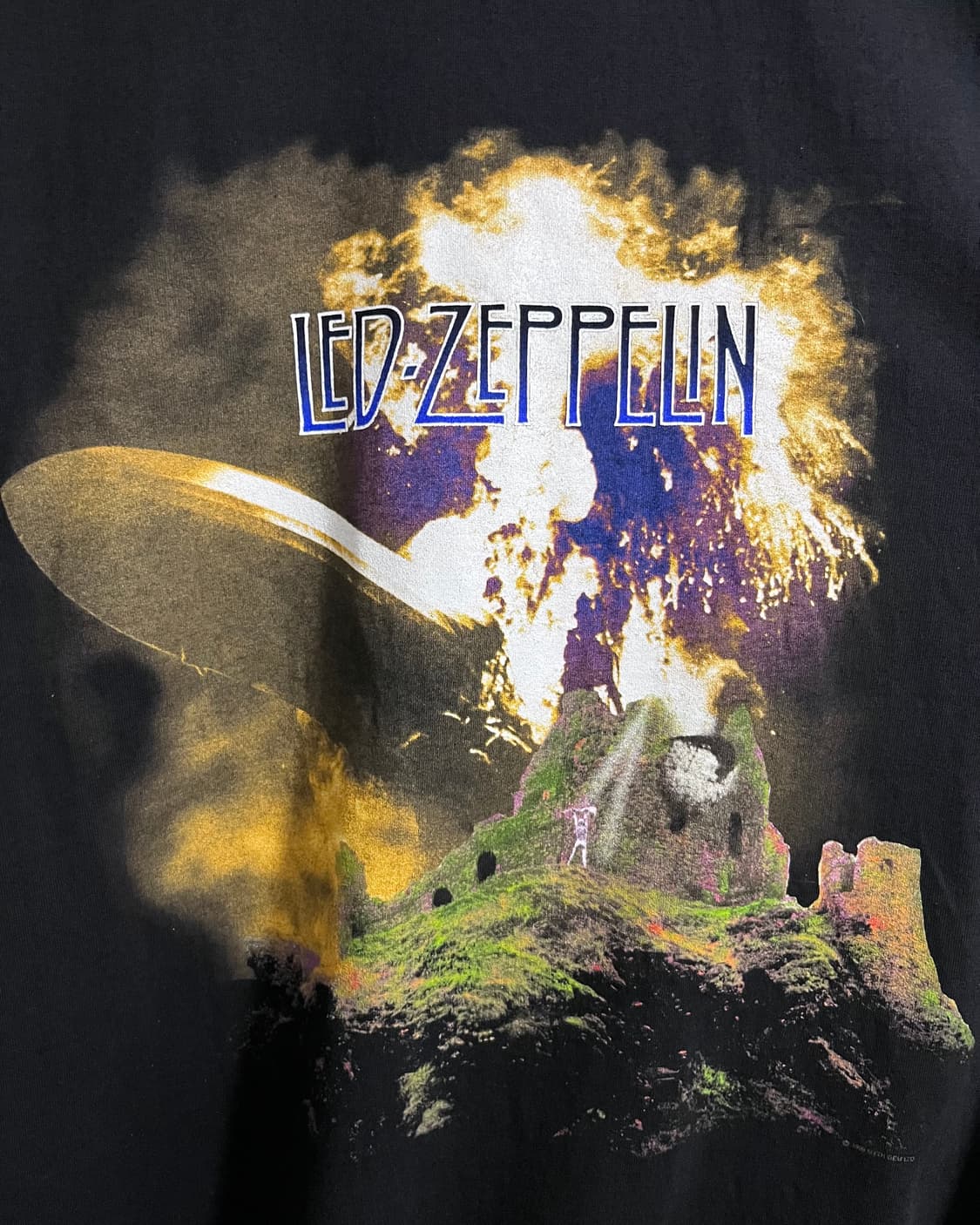 빈티지 90s 1999 Led Zeppelin 레드제플린 밴드 티셔츠 상품이미지2