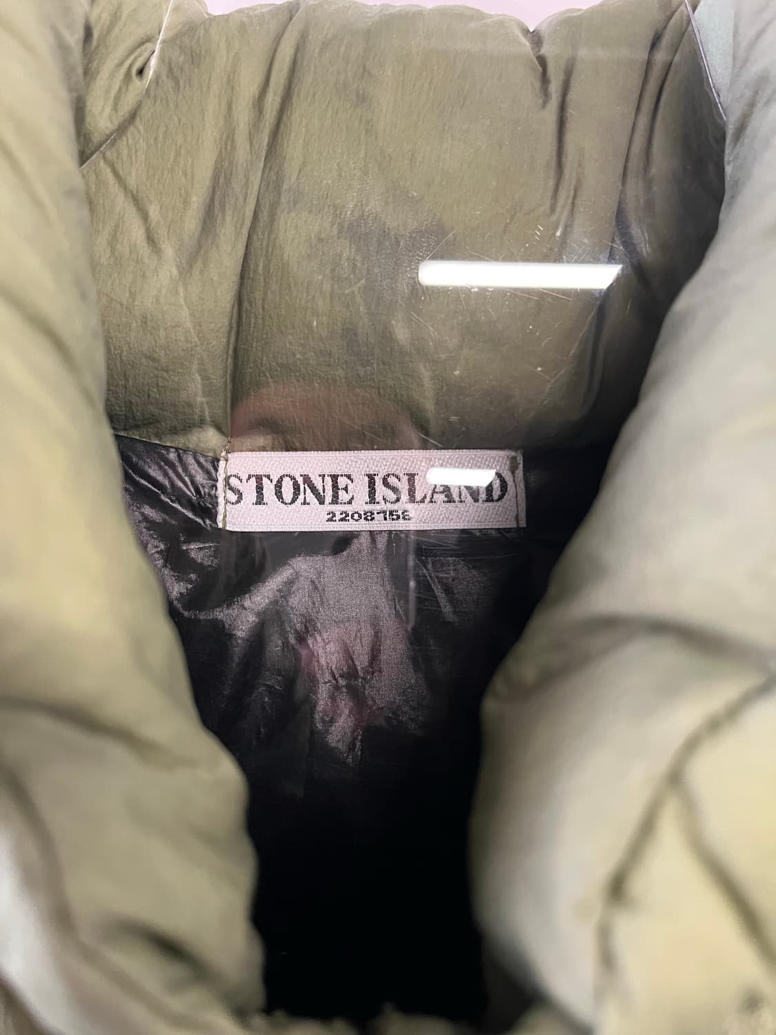 00s 스톤아일랜드 가먼트 다이드 다운 자켓 상품이미지6