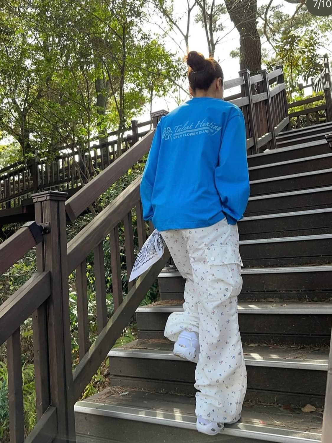 더베를린 플라워 카고 팬츠 상품이미지1