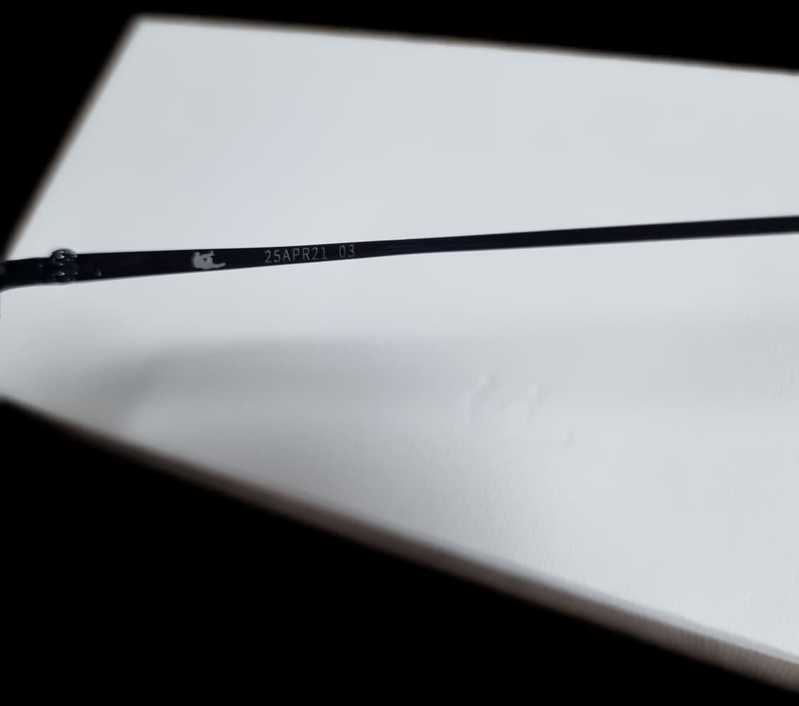 CADRIMAN [캐드리맨] 25APR21 블랙 티타늄 안경 상품이미지6