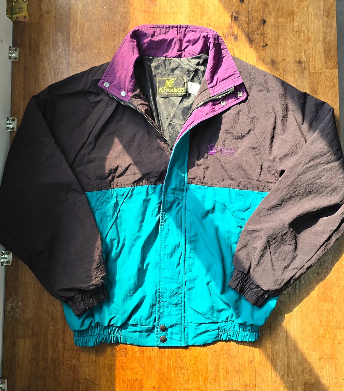 레어) 데드스탁 아메리칸 빈티지 블루종 자켓 윈드브레이커 USA 상품이미지1