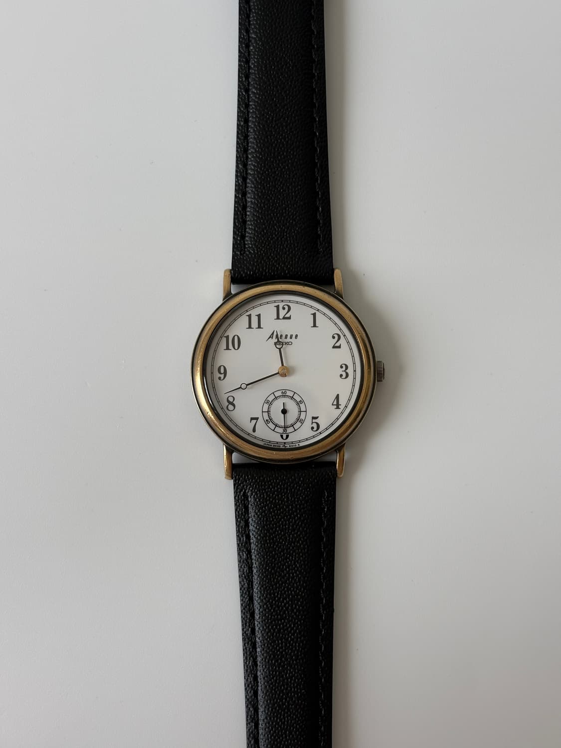 세이코 1990년대 Avenue 스몰세컨즈 쿼츠 남성 상품이미지2