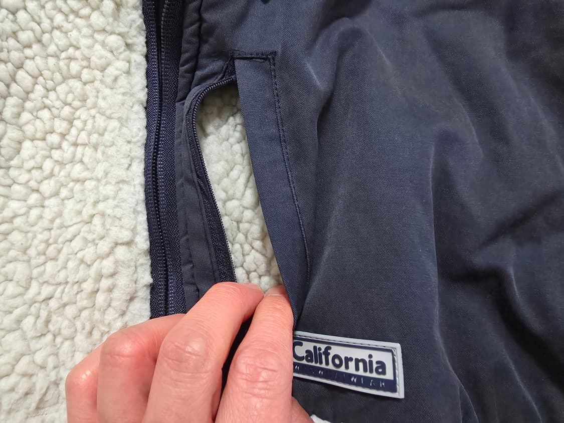 후아유 캘리포니아 웨이브 후리스 후드 자켓 상품이미지2