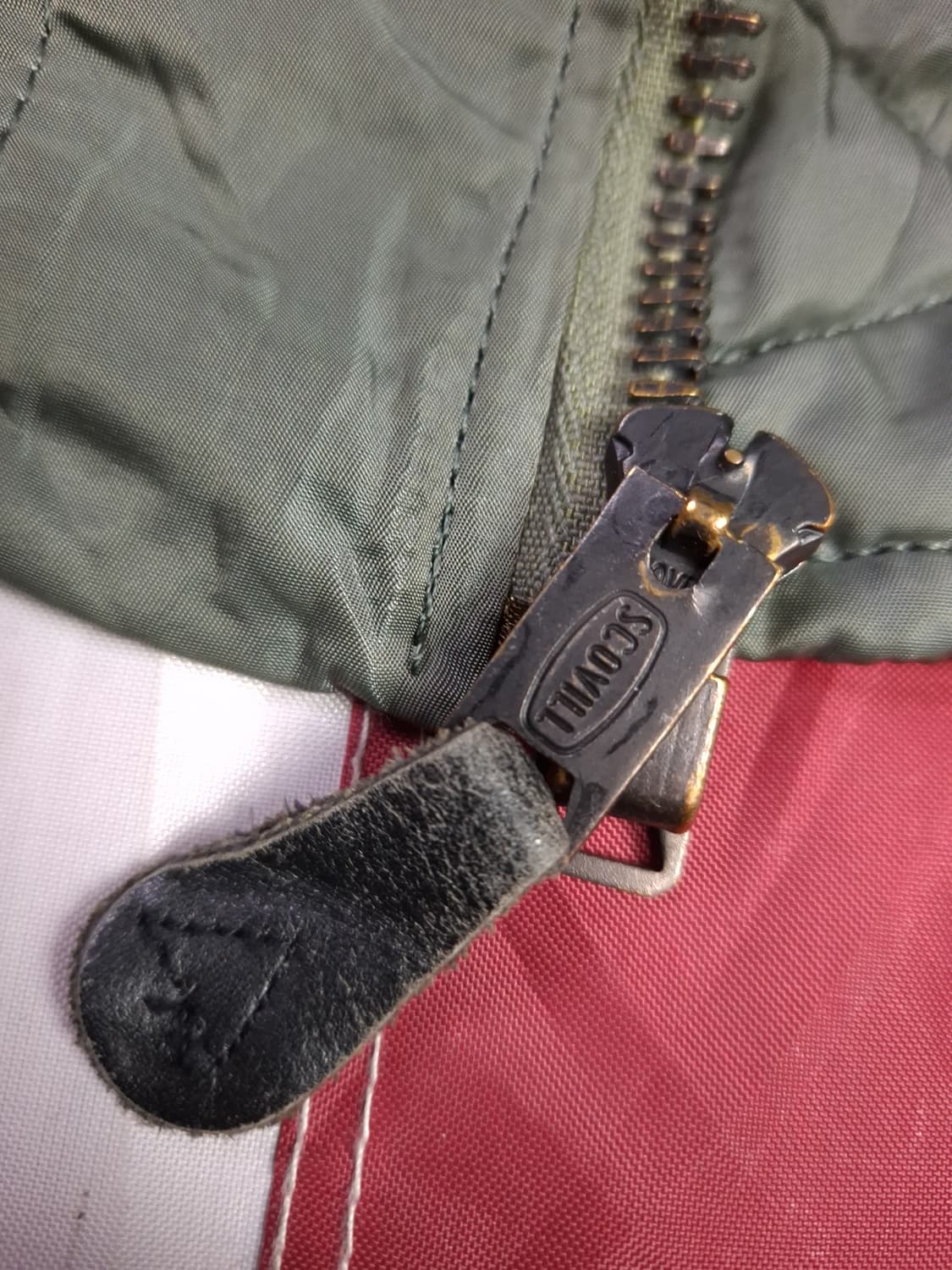 오리지날 68's 미공군 지급용 울파일 알파사 MA-1 항공자켓 상품이미지4