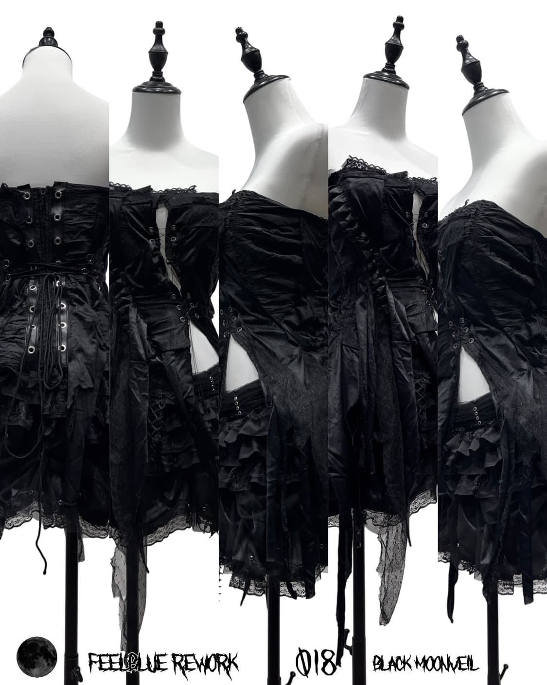 REWORK BY FEELBLUE 018 Black Moonveil 상품이미지10