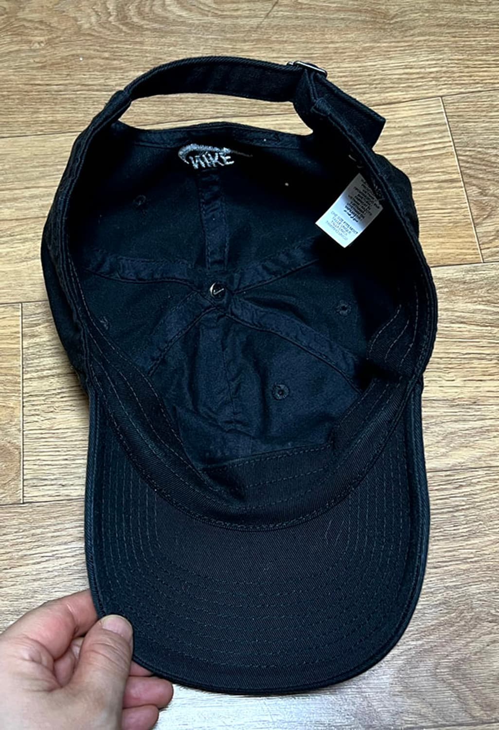 NIKE 나이키 헤리티지 86 저스트두잇 블랙 볼캡 모자 프리 남녀공용 상품이미지4