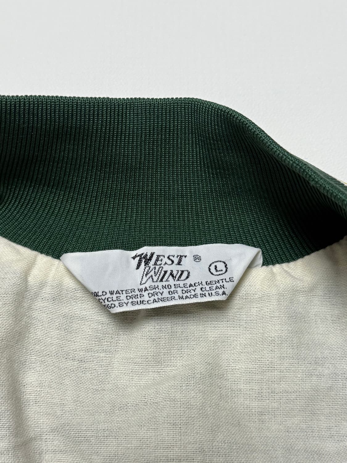 USA westwind 사틴 바시티 스타디움 자켓  상품이미지4