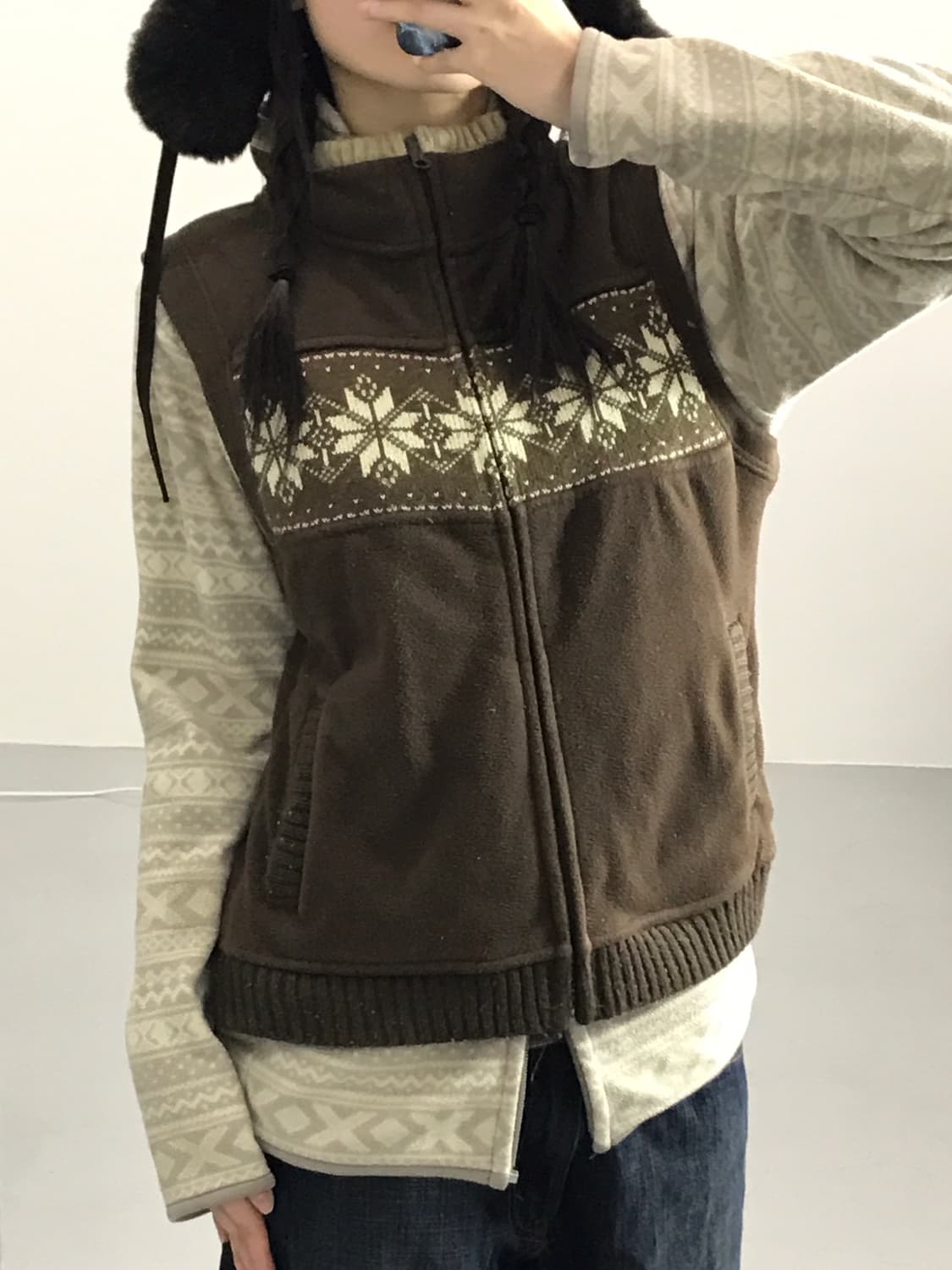 Pare Limoges Nordic Fleece Vest 상품이미지3