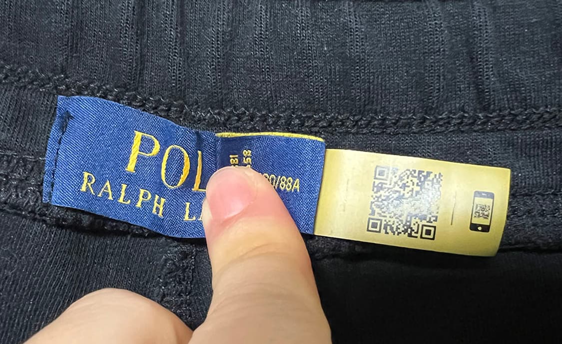 POLO 폴로 남자 스웻쇼츠 져지 블랙 캐주얼 스포츠 운동복 XL 34 상품이미지4