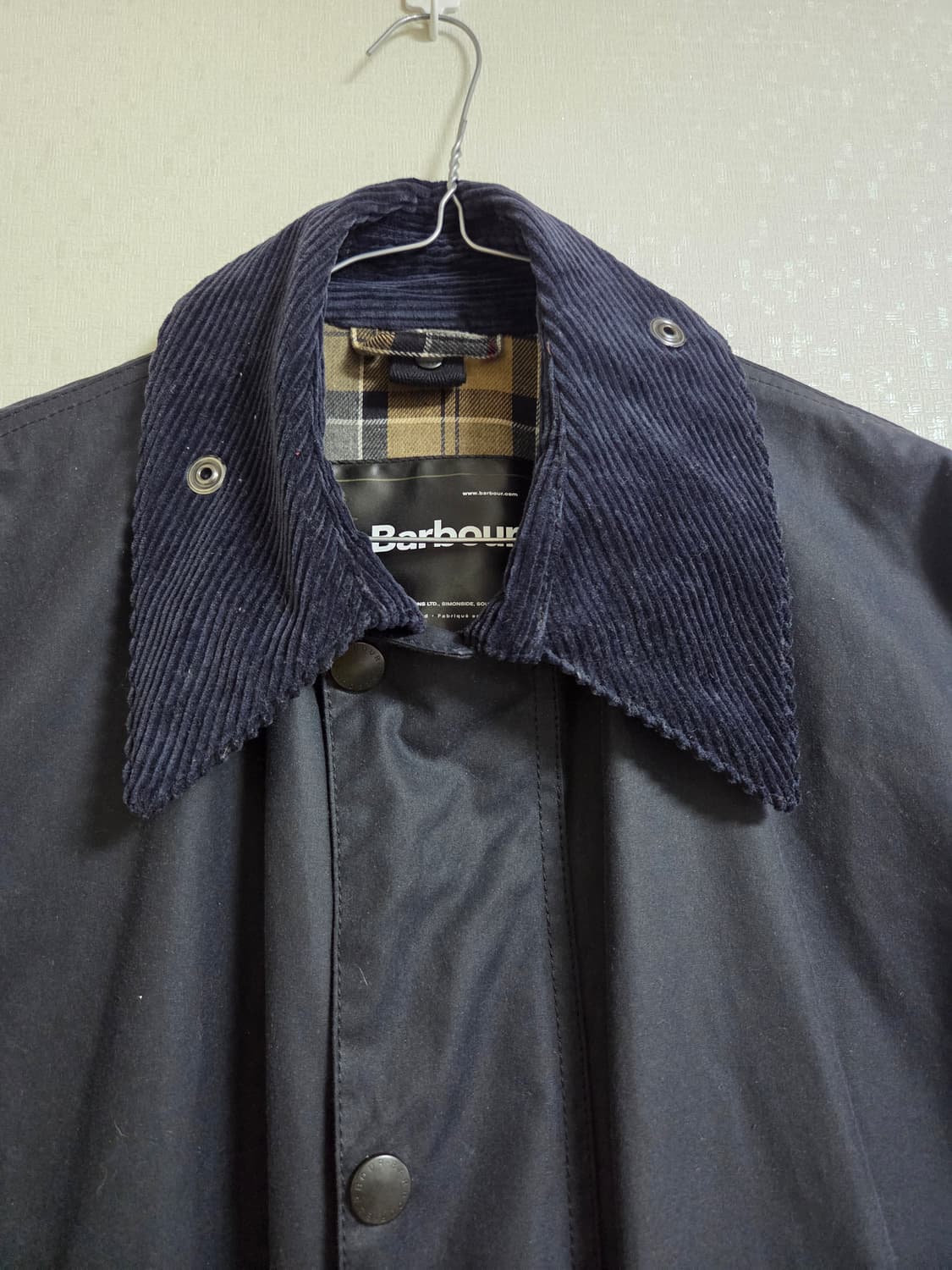 바버 왁스 코튼 자켓  여성용 상품이미지4