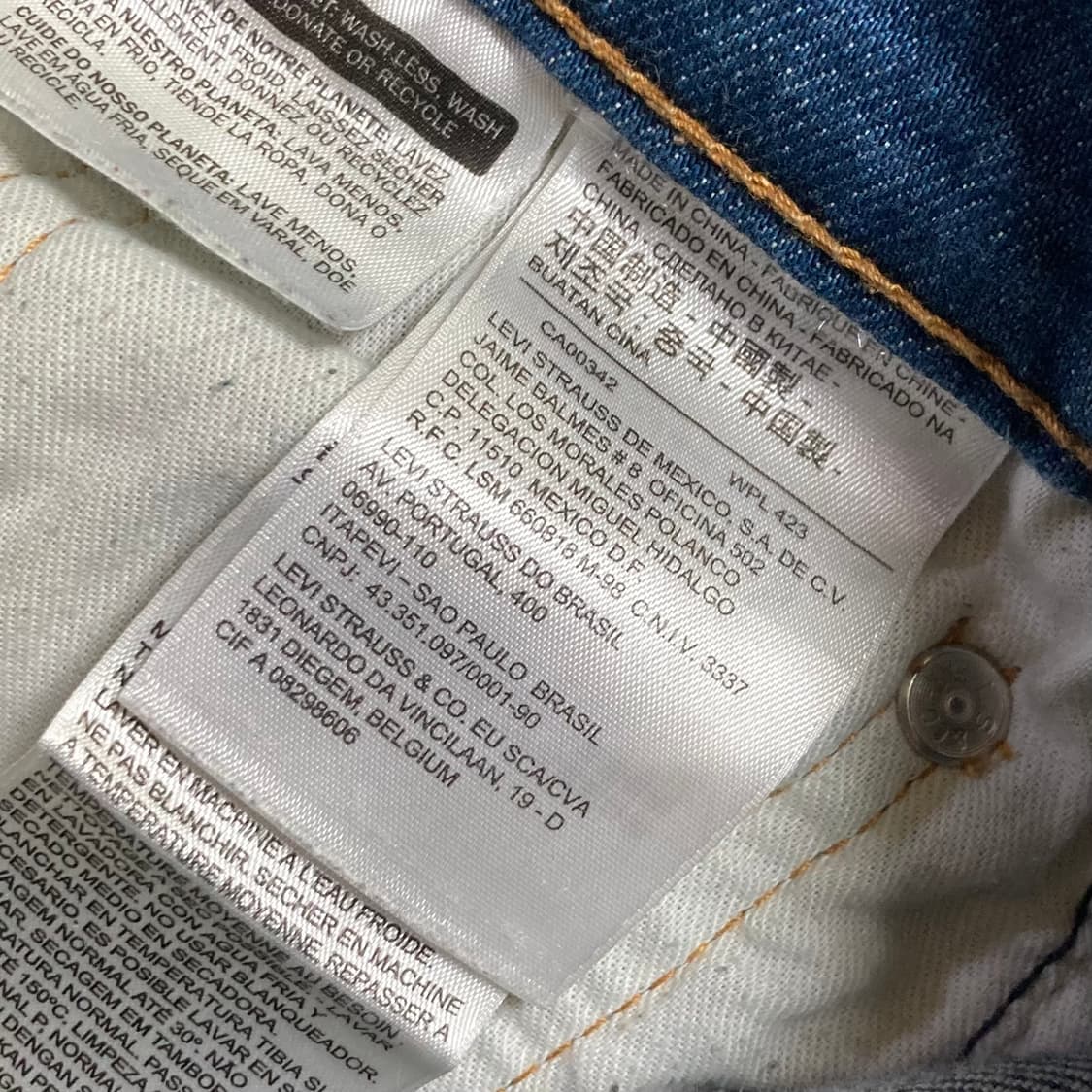 리바이스 511 데님팬츠 W32 L34 상품이미지5