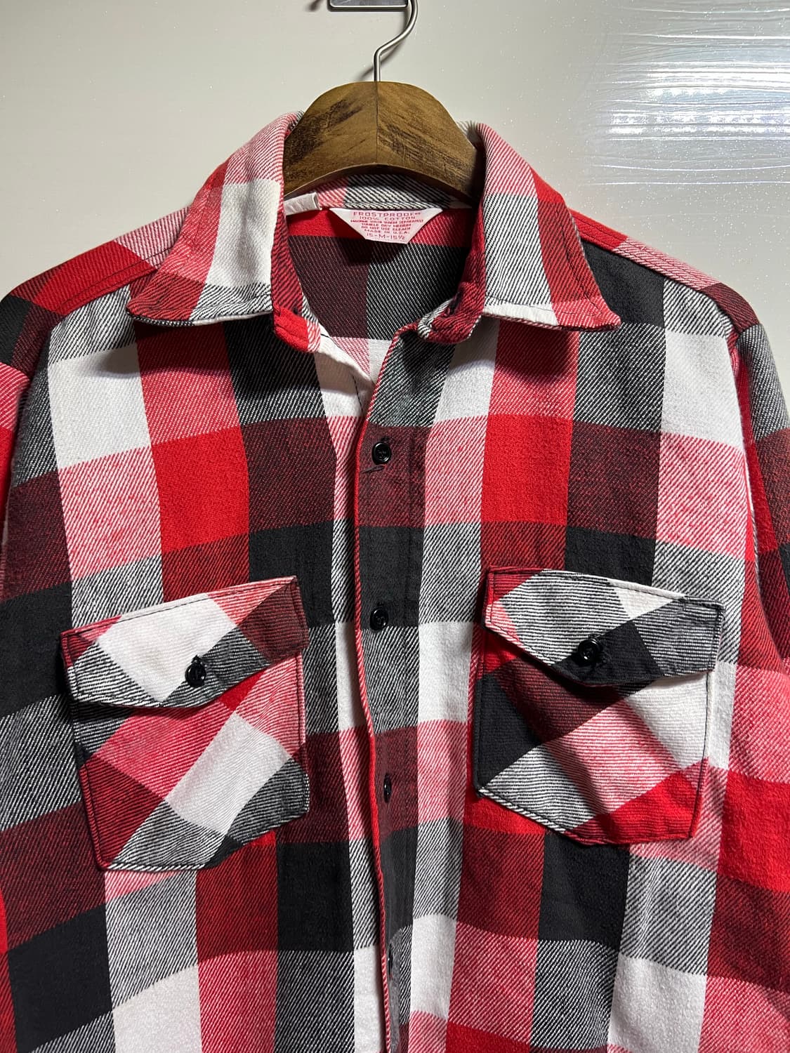 빈티지 90s 플란넬 셔츠 상품이미지2
