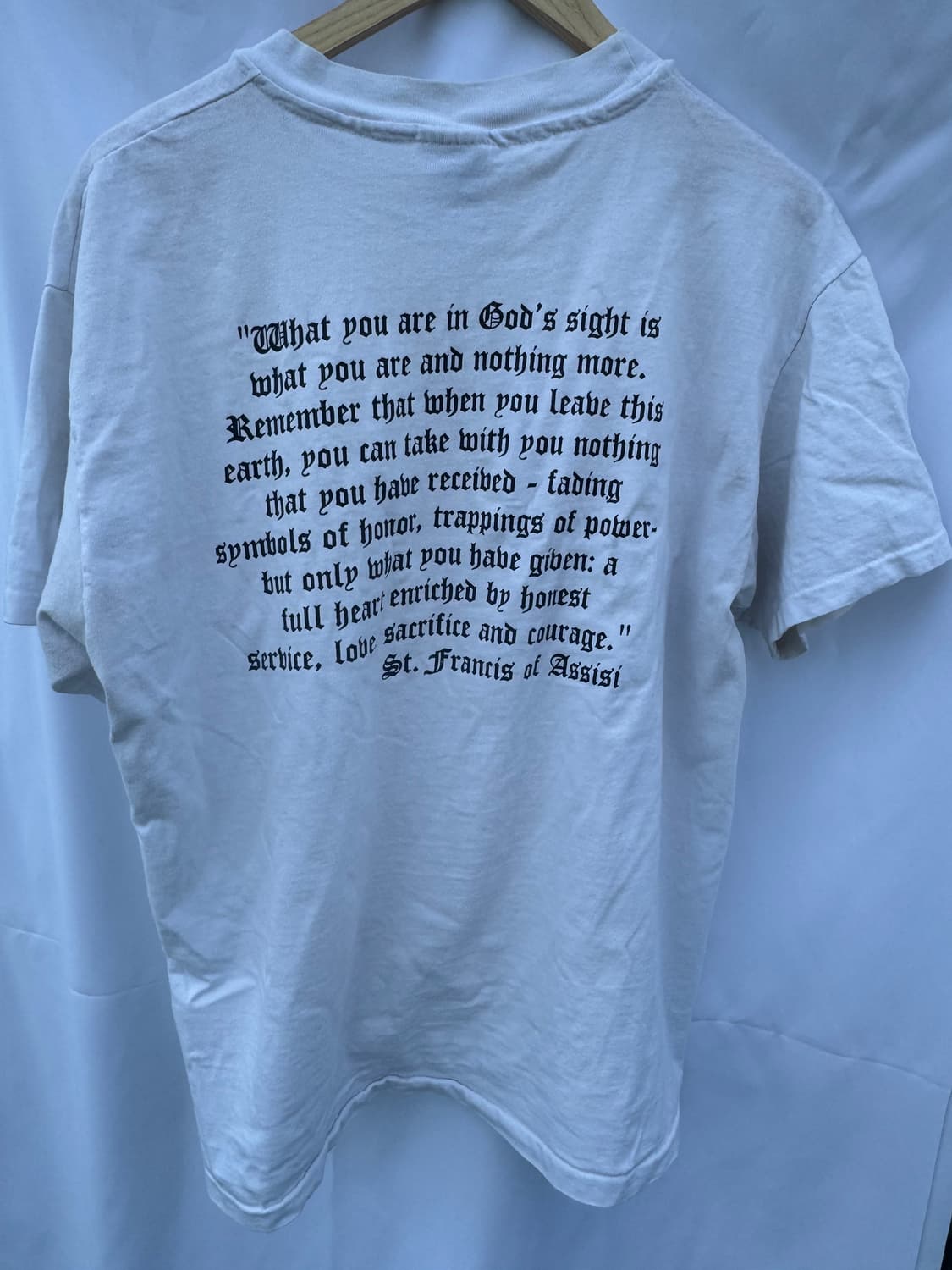 90s 예수님 프린팅티 (Hanes BEEFY-T, USA) 상품이미지7