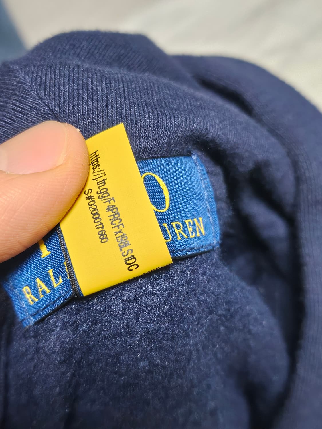 폴로 랄프로렌 후드집업 보이즈 M(가단 45) 상품이미지6