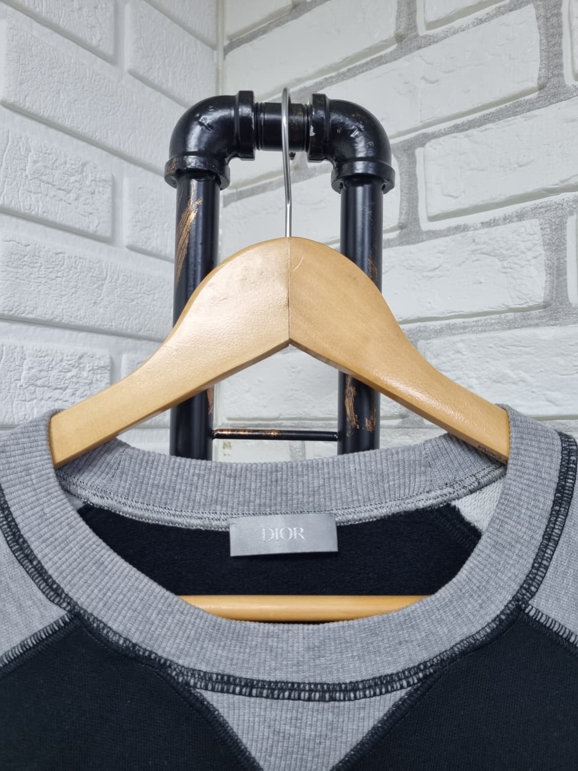 [xxl/22ss/정품] 디올옴므 아뜰리에 기모 맨투맨 상품이미지3