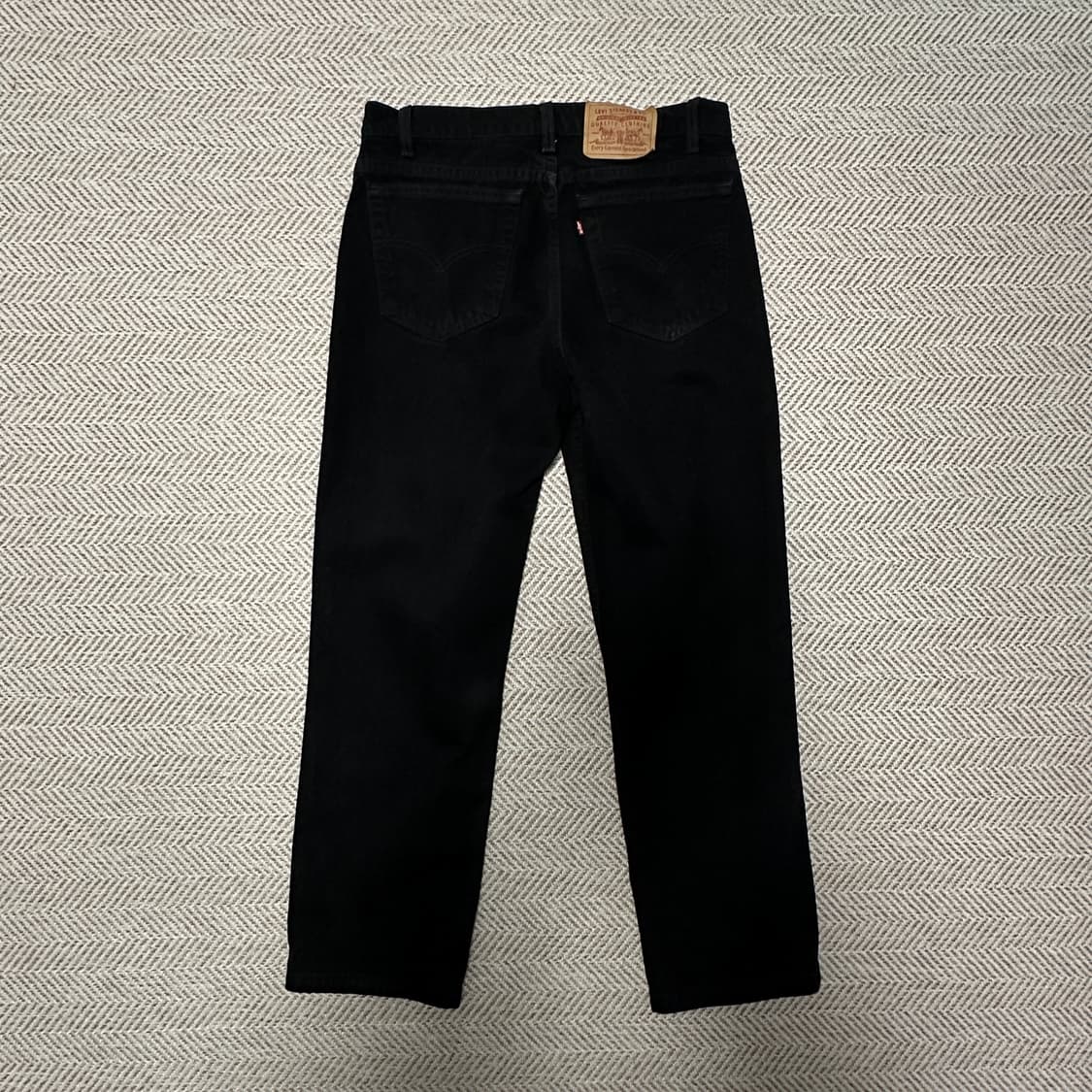 LEVI'S 516 90's canada made black jeans 상품이미지2